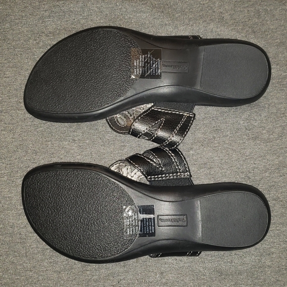 Croft & Barrow Black Sandals 7 - Picture 4 of 7